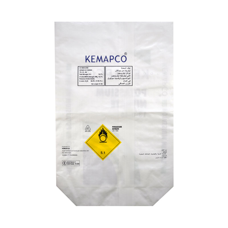 25kg Durable Square Bottom PP Woven Laminated Bag for Chemical Powder